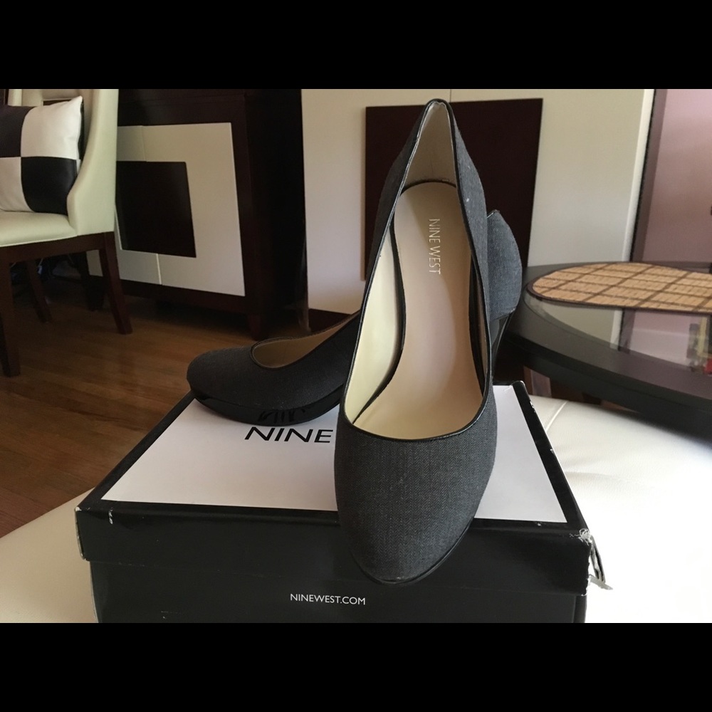 Nine West Shoes high heeled, with small platform